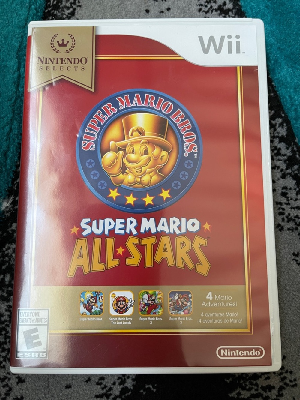 Nintendo Super Mario All-Stars - Red & Gold Nintendo Selects Wii excellent shape